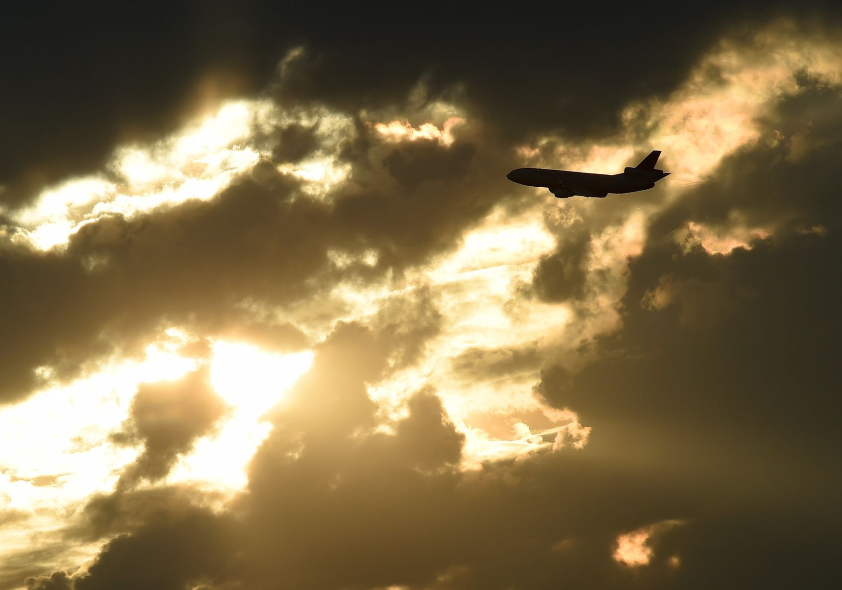 Tanker sunset
